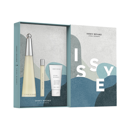 Issey Miyake Set  Leau Dissey  3 Pc (3.3 Oz Edt, 1.6 Oz Body Lotion, 10 ml Edt) Women