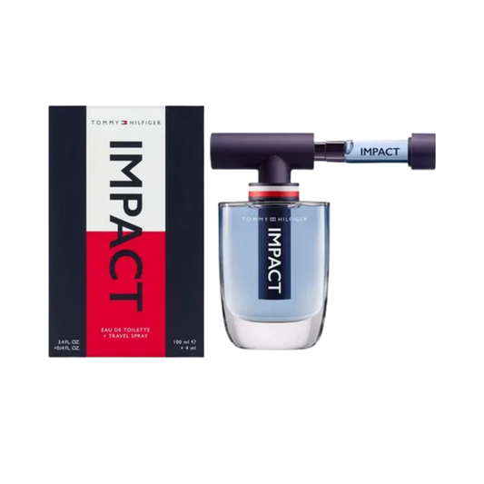 Tommy Hilfiger Set Impact 3.4 Oz Edt & Edt 0.13 Oz Men