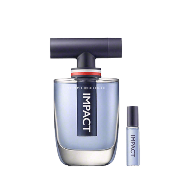 Tommy Hilfiger Set Impact 3.4 Oz Edt & Edt 0.13 Oz Men