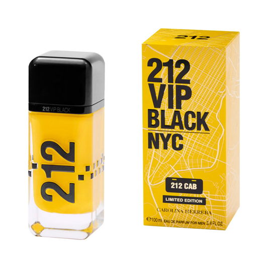 Carolina Herrera 212 Vip Black Limited Edition 3.4 Oz Edp Men