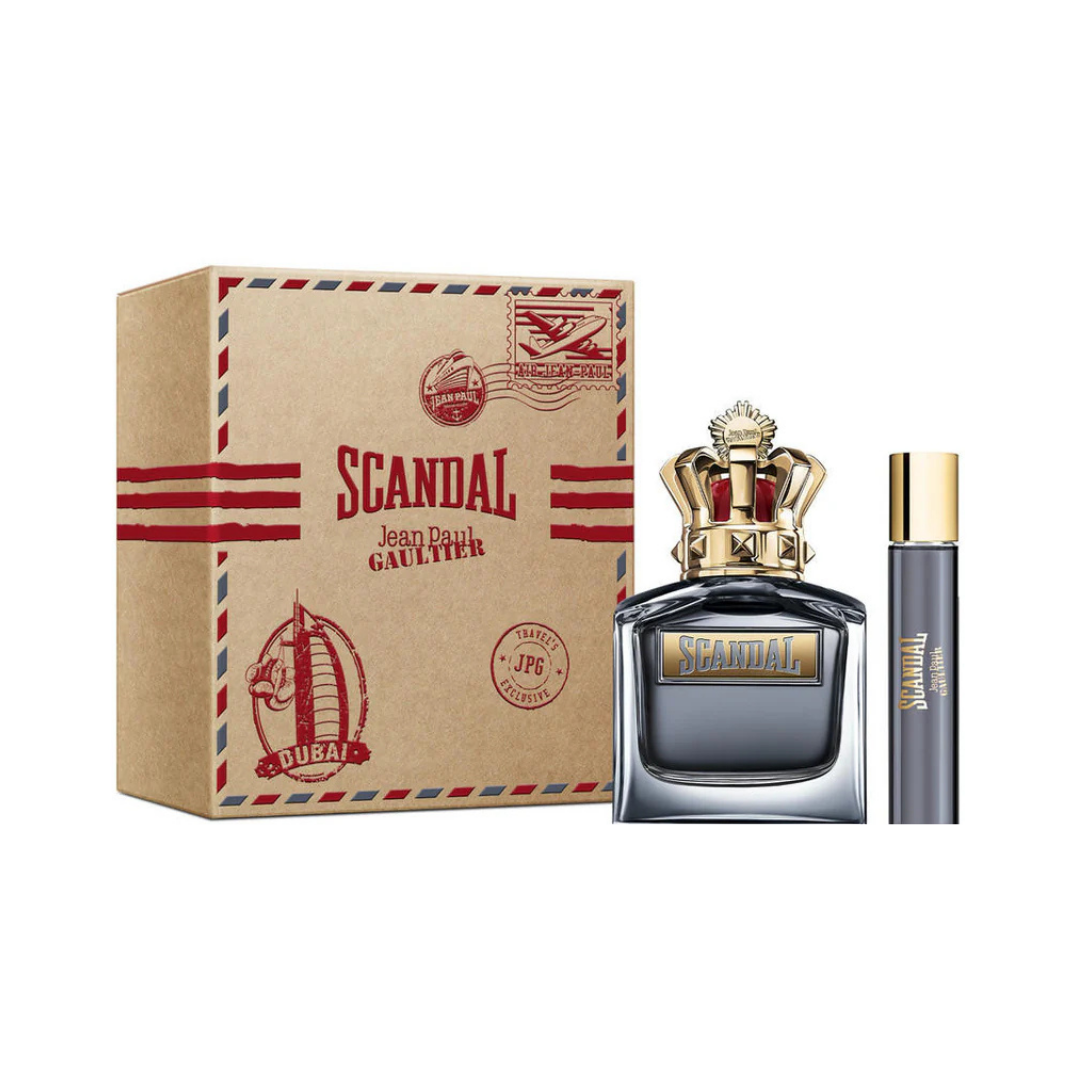 Jean Paul Gaultier Set Scandal  3.3 Oz + 0.68 Oz Edt Men