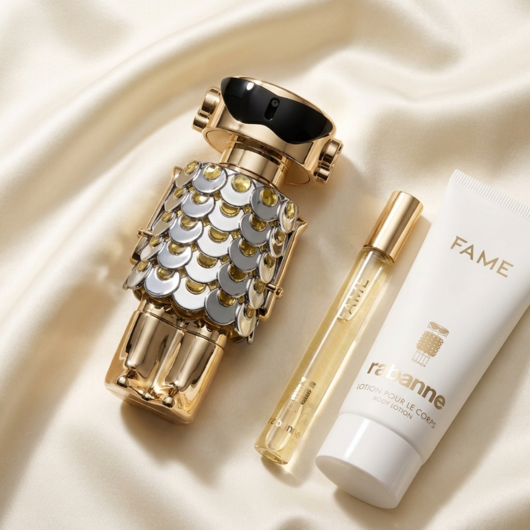 Jean Paul Gaultier Set Fame 2.7 Oz Edp + 3.3 Oz + 20ML Edp Women