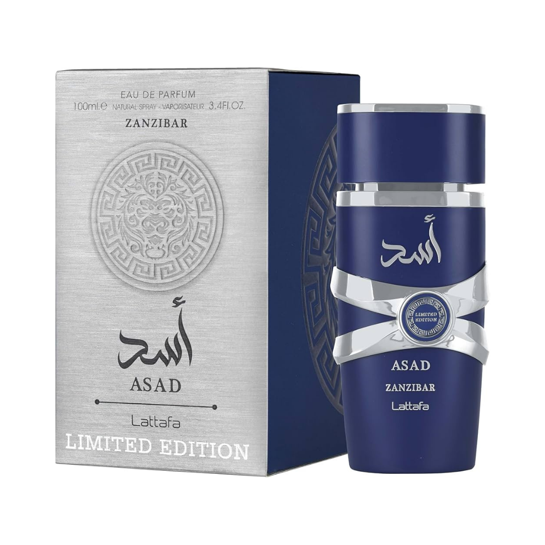 Lattafa Asad Zanzibar Limited Edition 3.4 Oz Edp Men