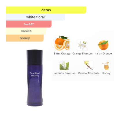 New Brand Seduction 3.3 Oz Edt Men
