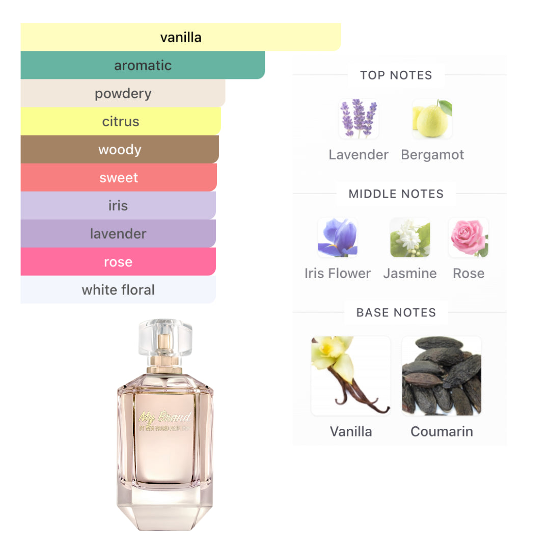 New Brand Prestige My Brand 3.3 Oz Edp Women