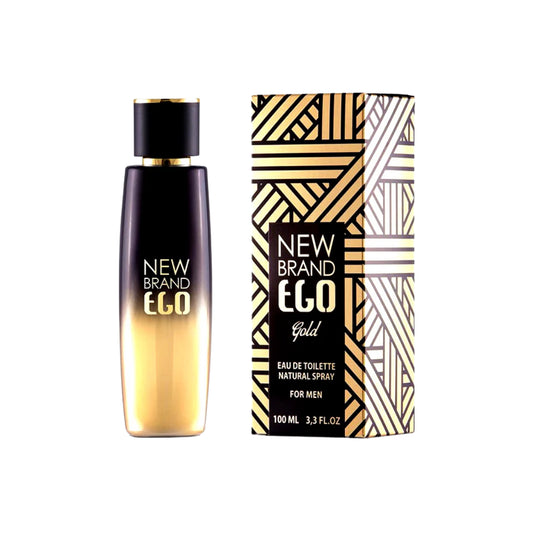New Brand Prestige Ego Gold 3.3 Oz Edt Men