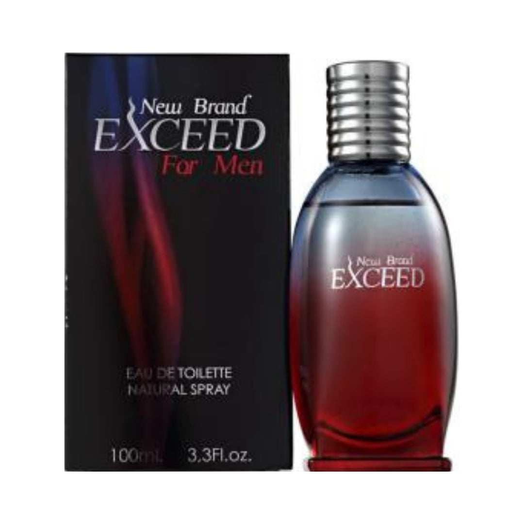 New Brand Exceed 3.3 Oz Edt Men