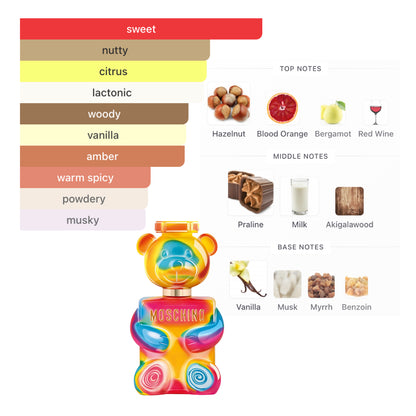 Moschino Toy 2 Gummy  3.4 Oz Edp Unisex