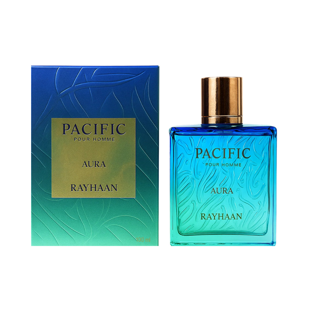 Rayhaan Pacific Aura 3.4 Oz Edp Men