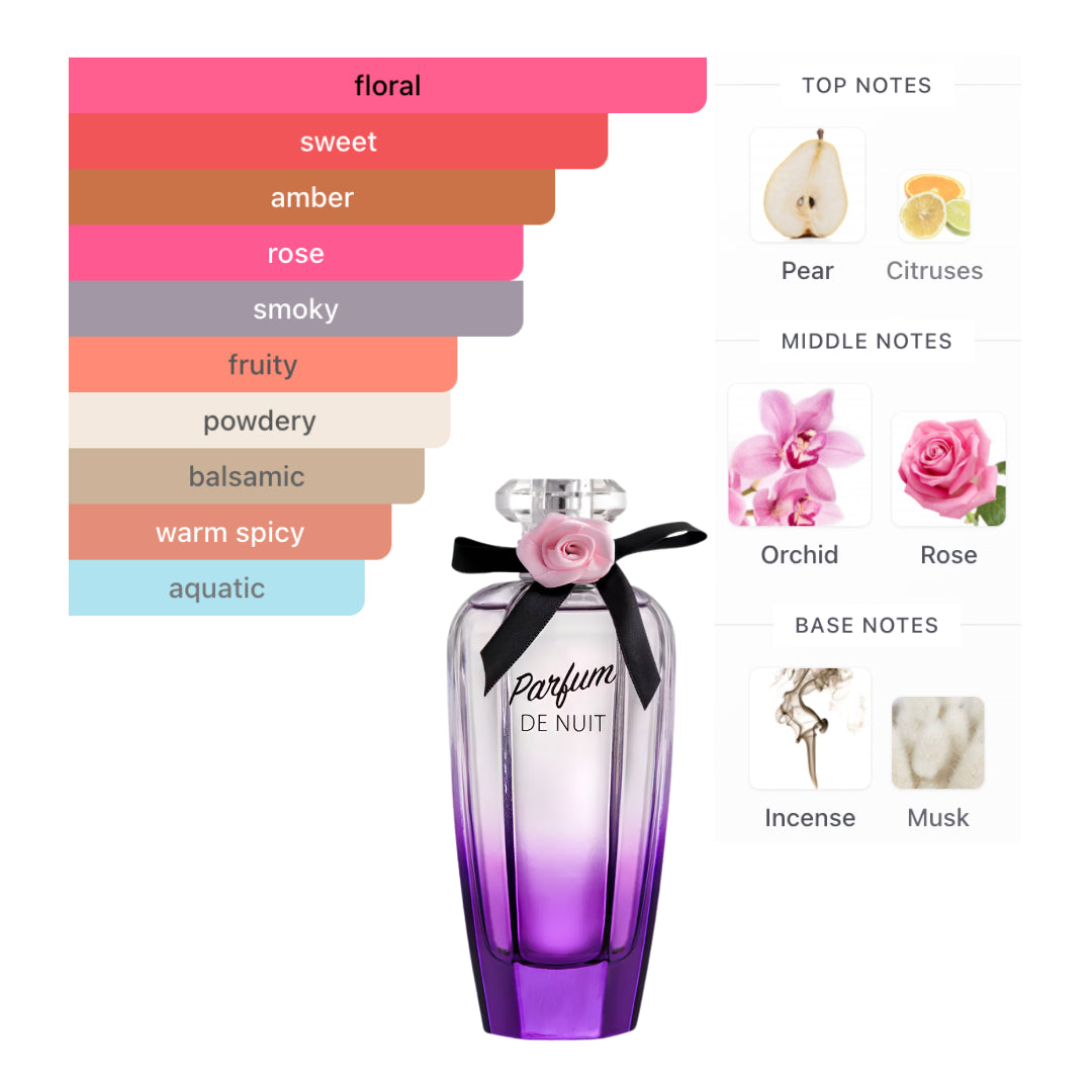 New Brand Prestige Parfum De Nuit 3.3 Oz Edp Women