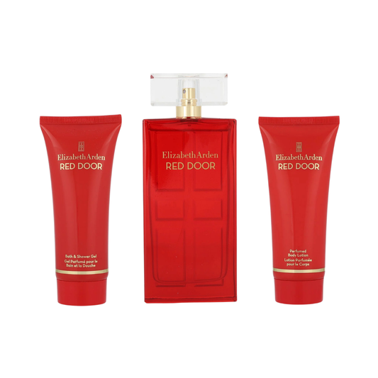 Elizabeth Arden Set Red Door 3.4 Oz Edt Women 3Pcs+3.4 Oz Body Lotion + 3.4 Shower Gel