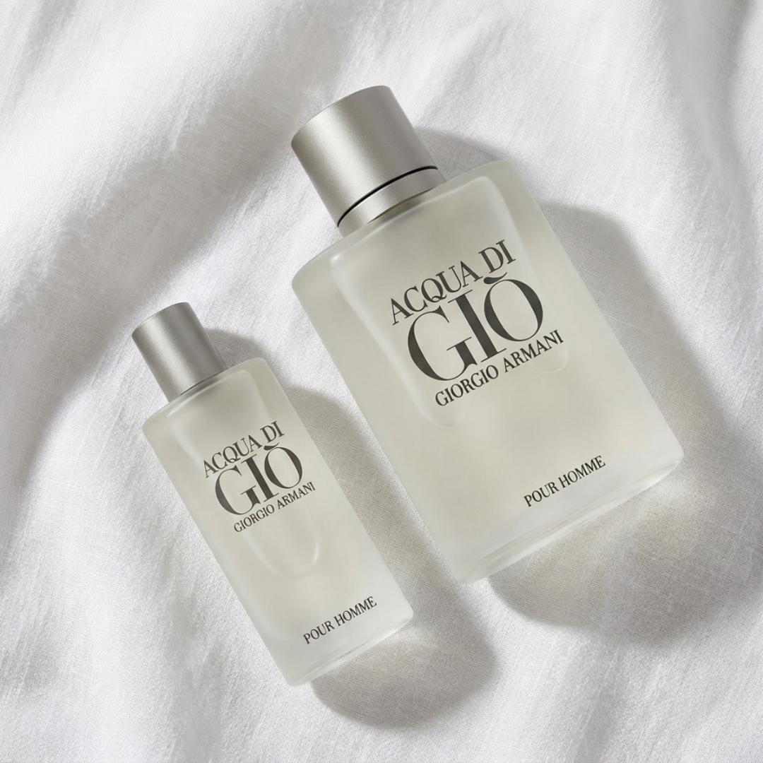Giorgio Armani Set Acqua Di Gio for Men 3.4 oz EDT Spray / 0.5 oz EDT Spray