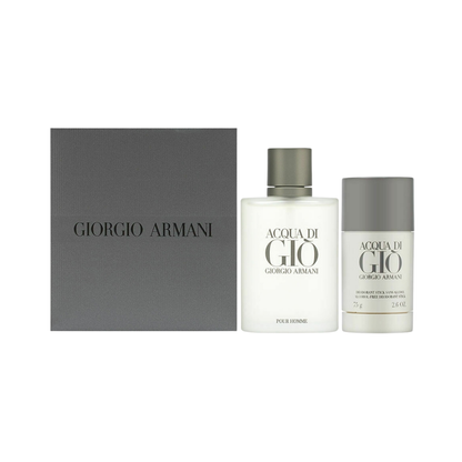 Giorgio Armani Set Acqua Di Gio 3.4 Oz Edt & 2.6 Oz Deo Men