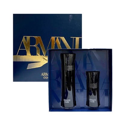 Giorgio Armani Code 2pc Set (4.2 Oz EDT and 1.7Oz EDT) for Men