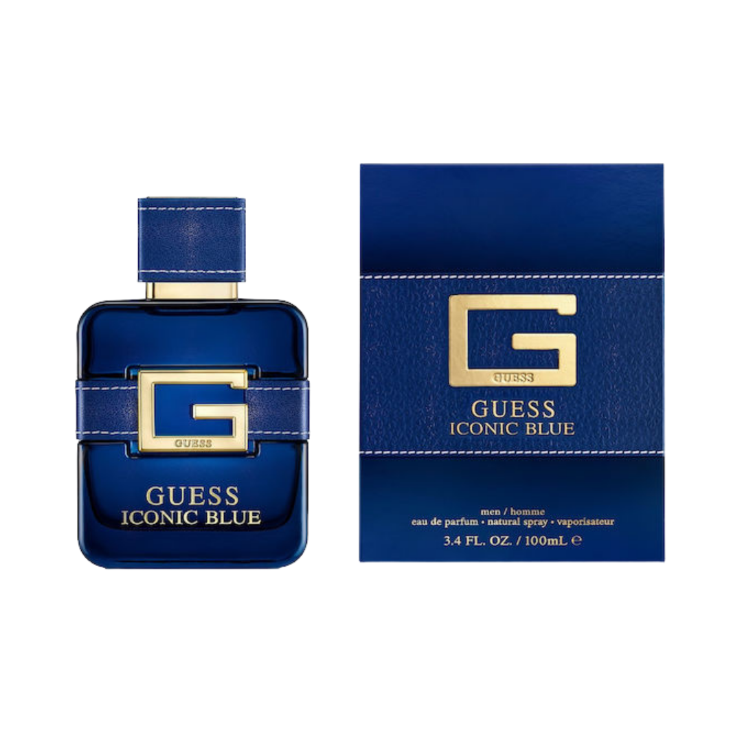 Guess Iconic Blue 3.4 Oz Edp Men