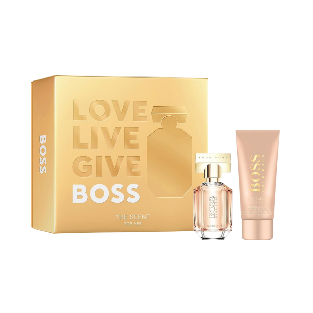 Hugo Boss Set Boss The Scent 1.7 Oz Edp Women + 3.4 Oz Body Lotion