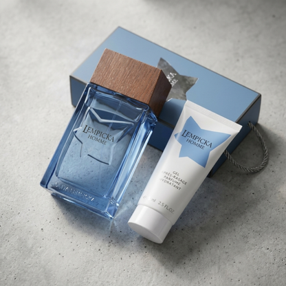 Lolita Lempicka Set Lempicka 3.4 Oz Edt & After Shave Gel 2.5 Oz Men