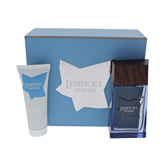 Lolita Lempicka Set Lempicka 3.4 Oz Edt & After Shave Gel 2.5 Oz Men