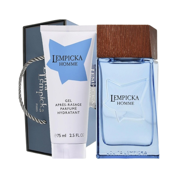 Lolita Lempicka Set Lempicka 3.4 Oz Edt & After Shave Gel 2.5 Oz Men