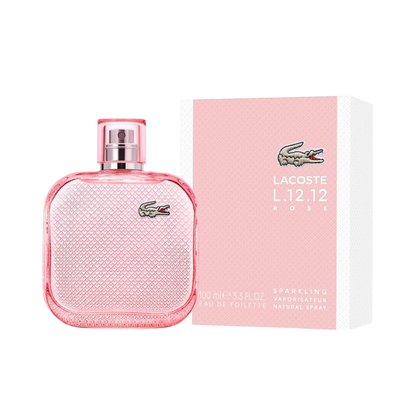 Lacoste L.12.12 Rose Sparkling 3.4 Oz Edt Women