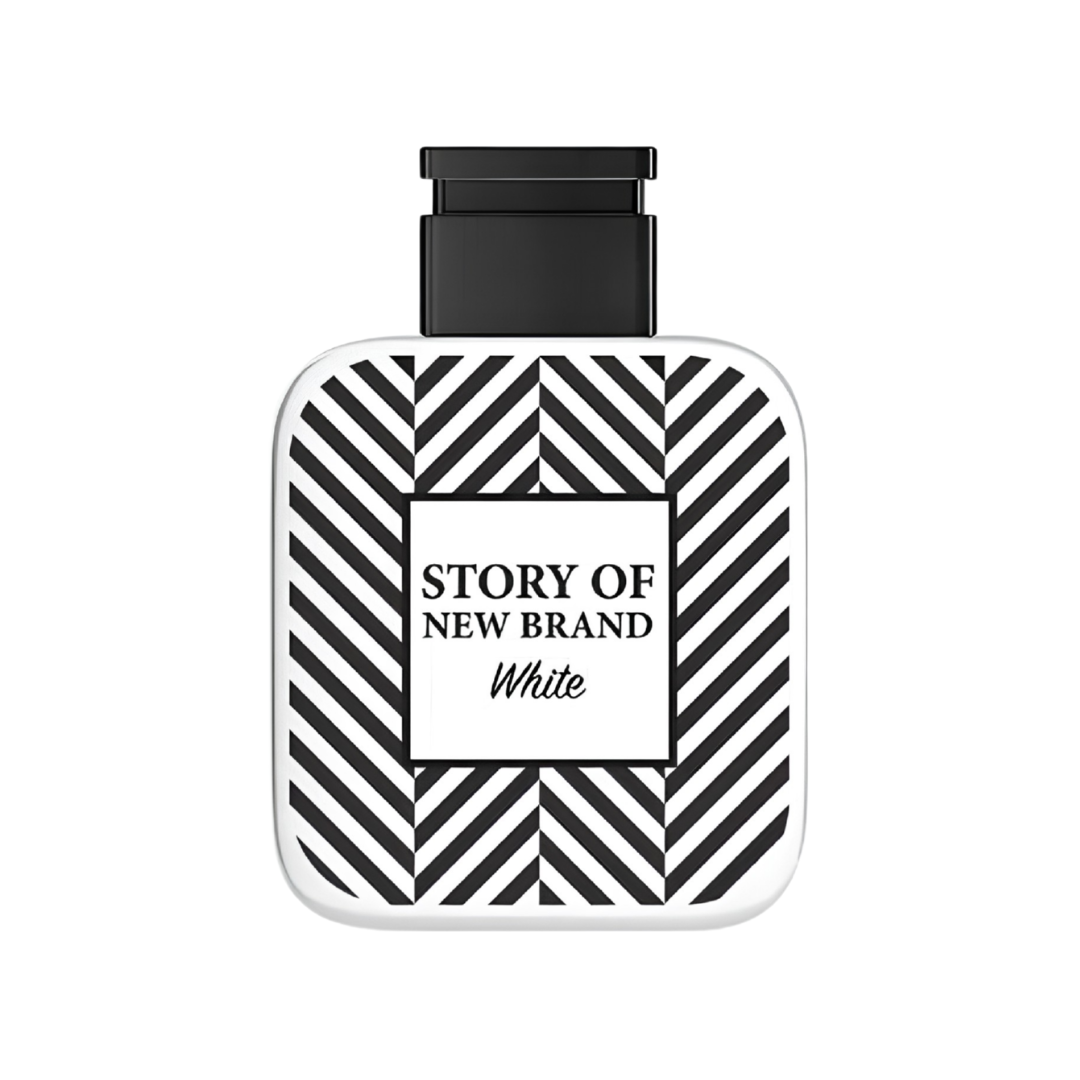 New Brand Story Of White 3.3 Oz Edt Men