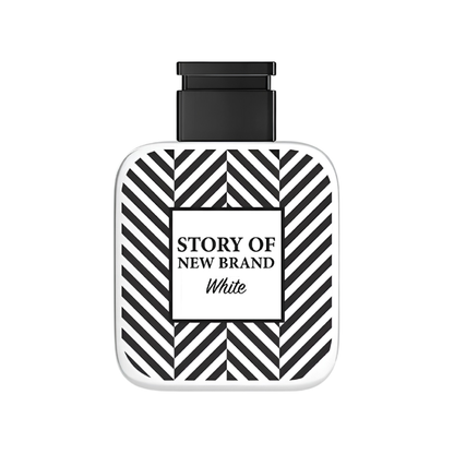 New Brand Story Of White 3.3 Oz Edt Men