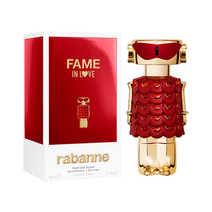 Paco Rabanne Fame In Love Elixir 2.8 Oz Parfum Women Refillable