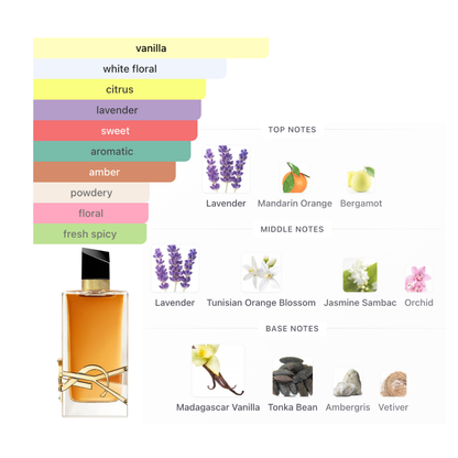 Yves Saint Laurent Libre Intense 3 Oz Edp Women