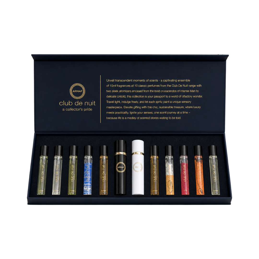 Armaf Set Club De Nuit Discovery 10 Pcs 10 ml + 2 Atomizers Edp Unisex