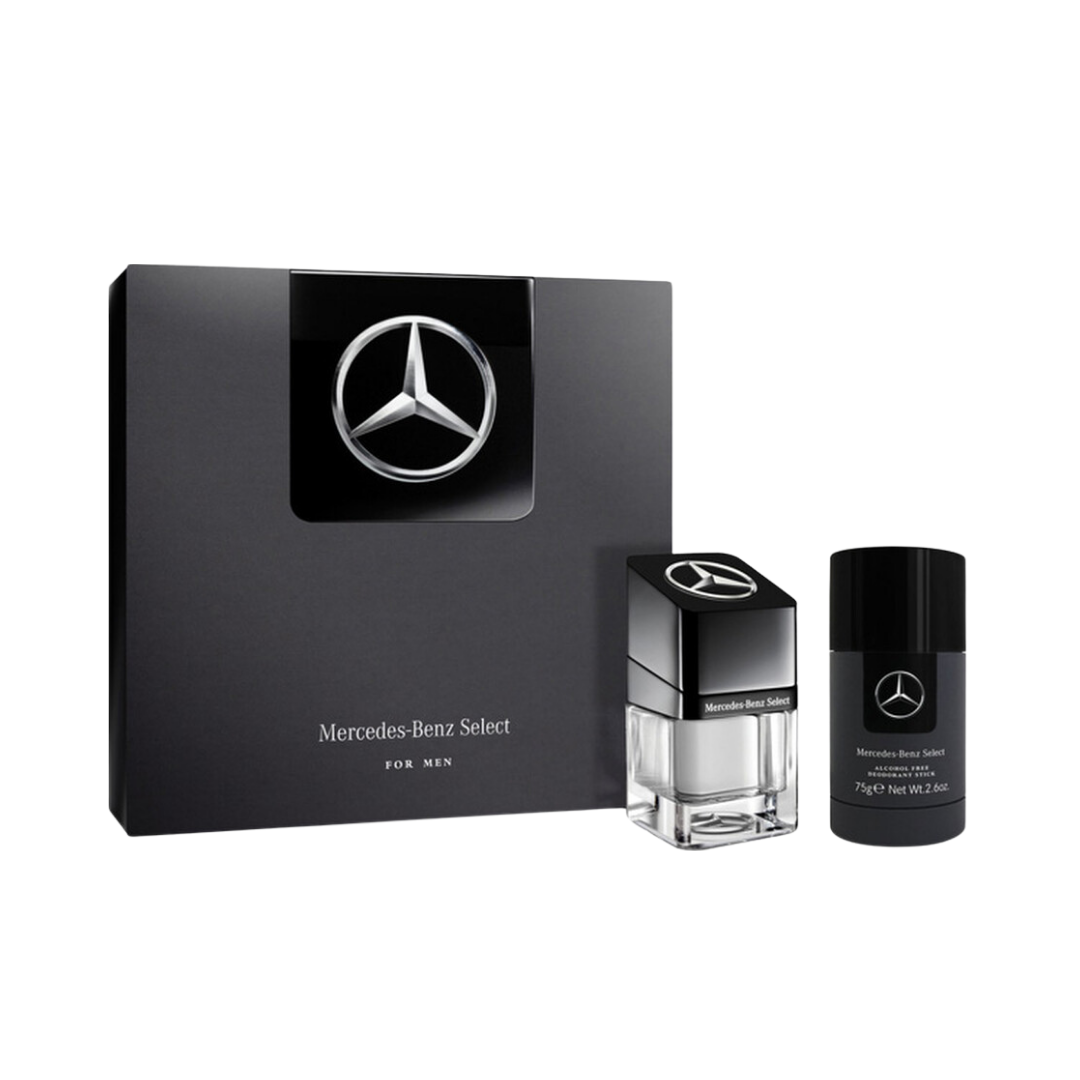 Mercedes Benz Set Select 1.7 Oz Edt & 2.5 Oz Deo Stick Men