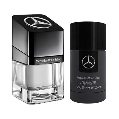 Mercedes Benz Set Select 1.7 Oz Edt & 2.5 Oz Deo Stick Men