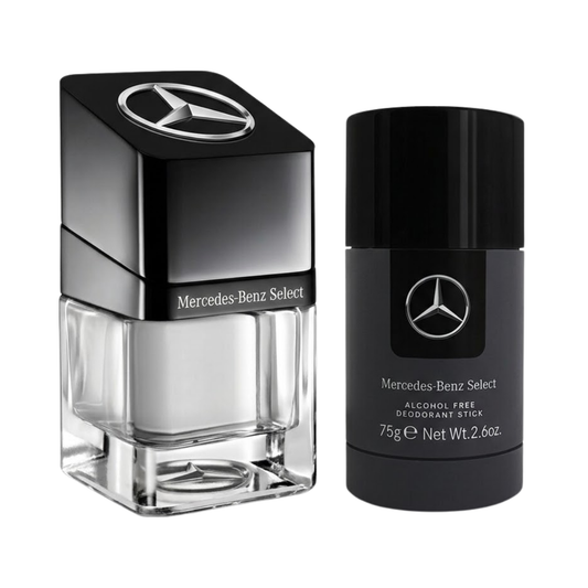 Mercedes Benz Set Select 1.7 Oz Edt & 2.5 Oz Deo Stick Men