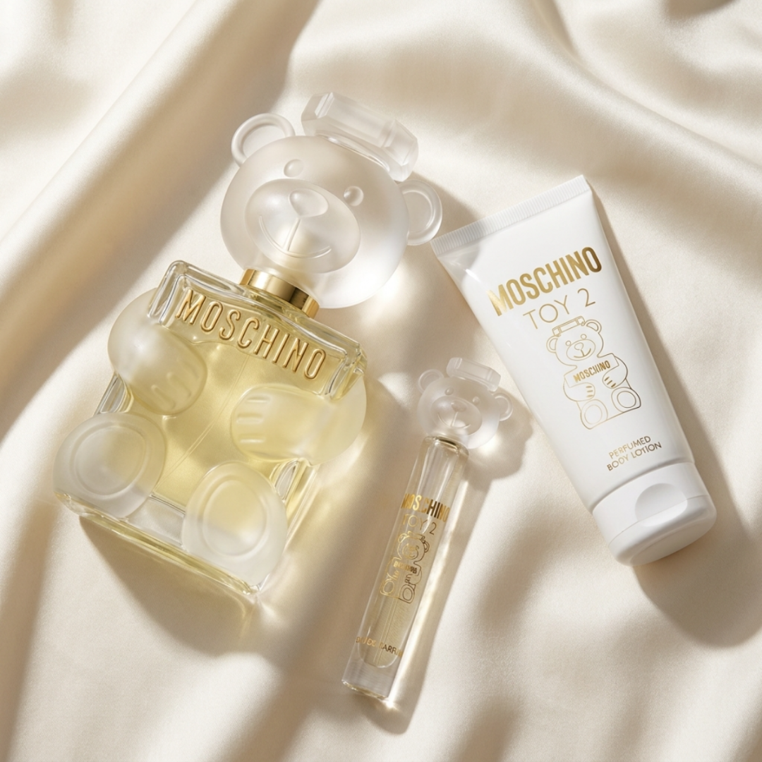 Moschino Set Toy 2 3 Pc 3.4 Oz Edp & 6.7 Oz Body Lotion & Mini Women