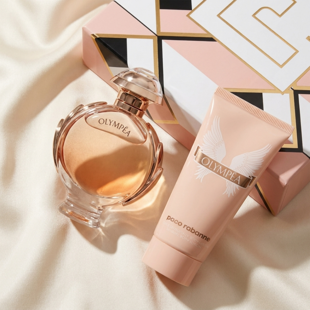 Paco Rabanne Set Olympea 2.7 Oz Edp Women + 3.4 Oz Body Lotion