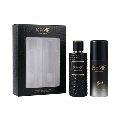 Bharara Set Rome Pour Homme  2pcs 3.4 Oz +Deodorant 5.0 Oz Edp Men