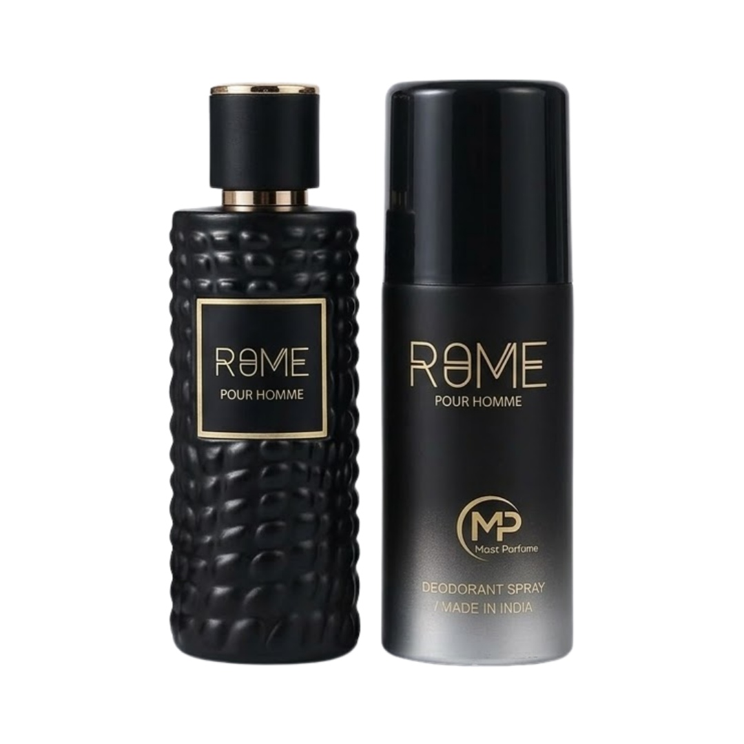 Bharara Set Rome Pour Homme  2pcs 3.4 Oz +Deodorant 5.0 Oz Edp Men