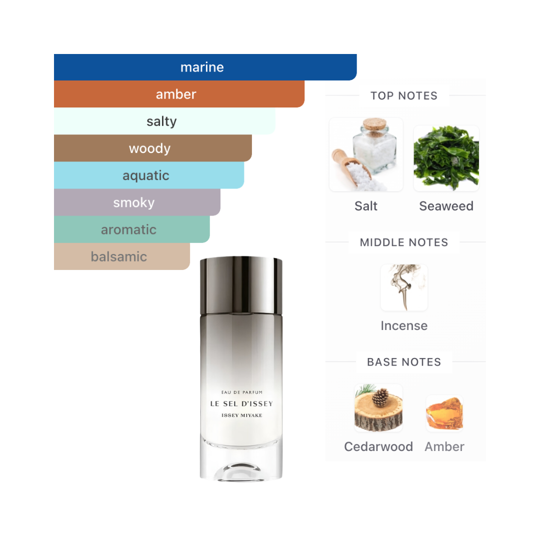 Issey Miyake Le Sel D'Issey Refillable 3.4 Oz Edp Men