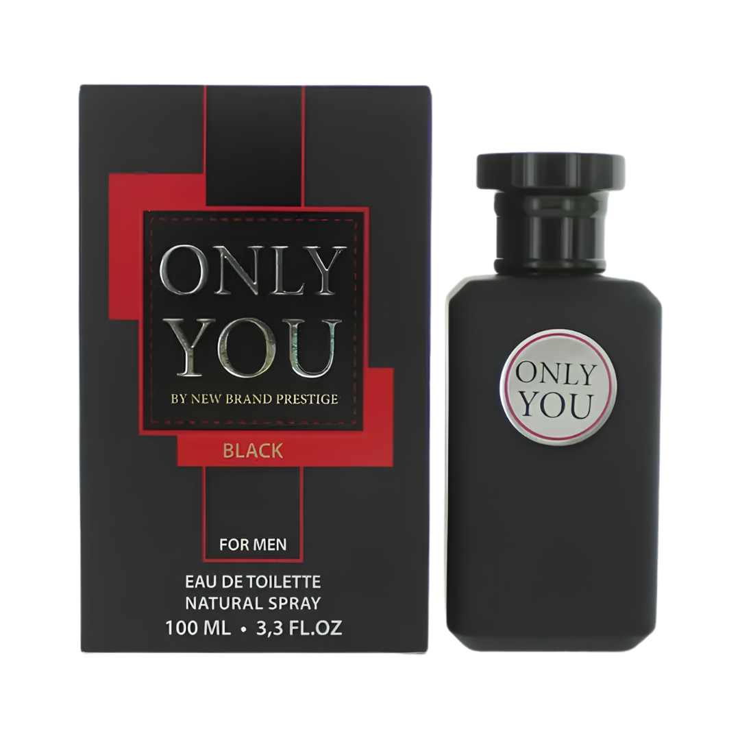 New Brand Prestige Only You Black 3.3 Oz Edt Men