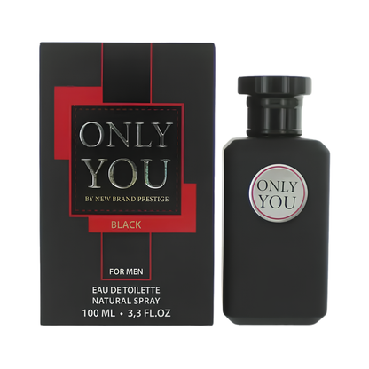 New Brand Prestige Only You Black 3.3 Oz Edt Men