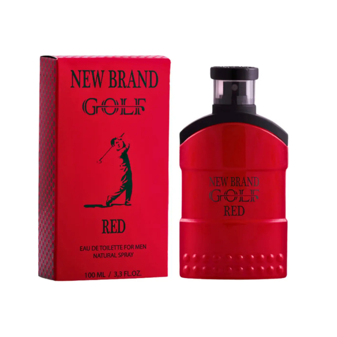 New Brand Golf Red 3.4 Oz Edt Men