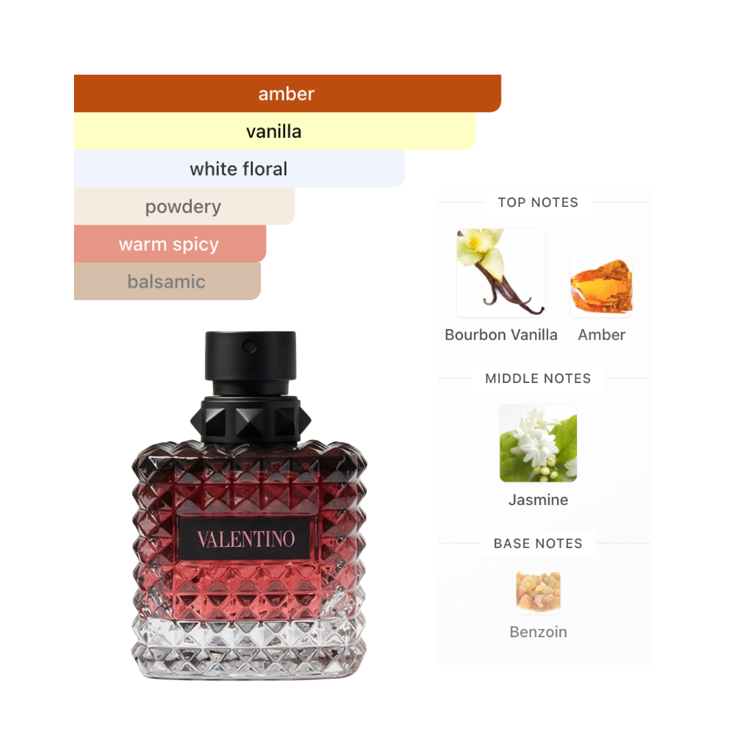 Valentino Donna Born In Roma Intense 3.4 Oz Edp Women