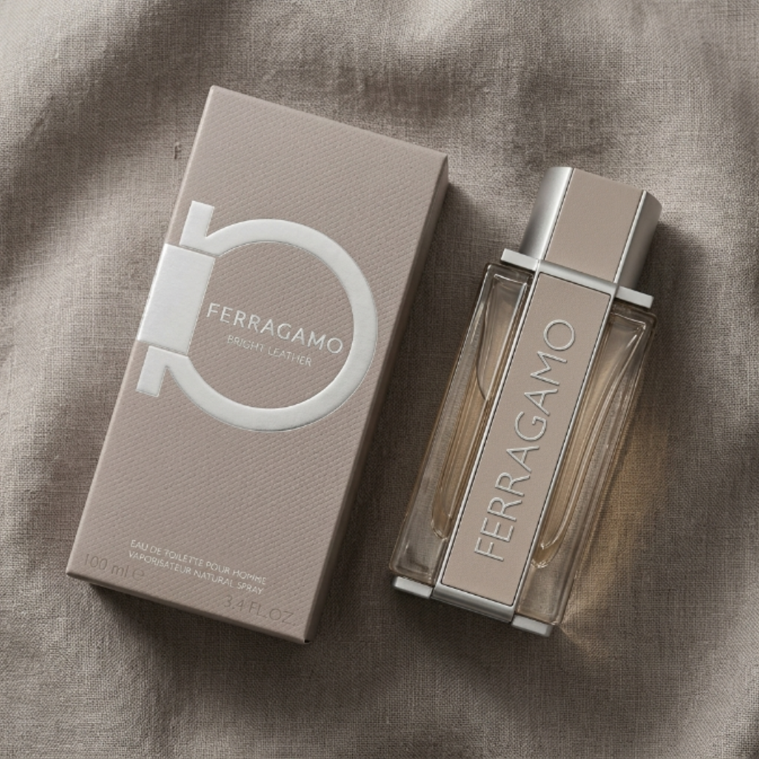Salvatore Ferragamo Bright Leather 3.4 Oz Edt Men