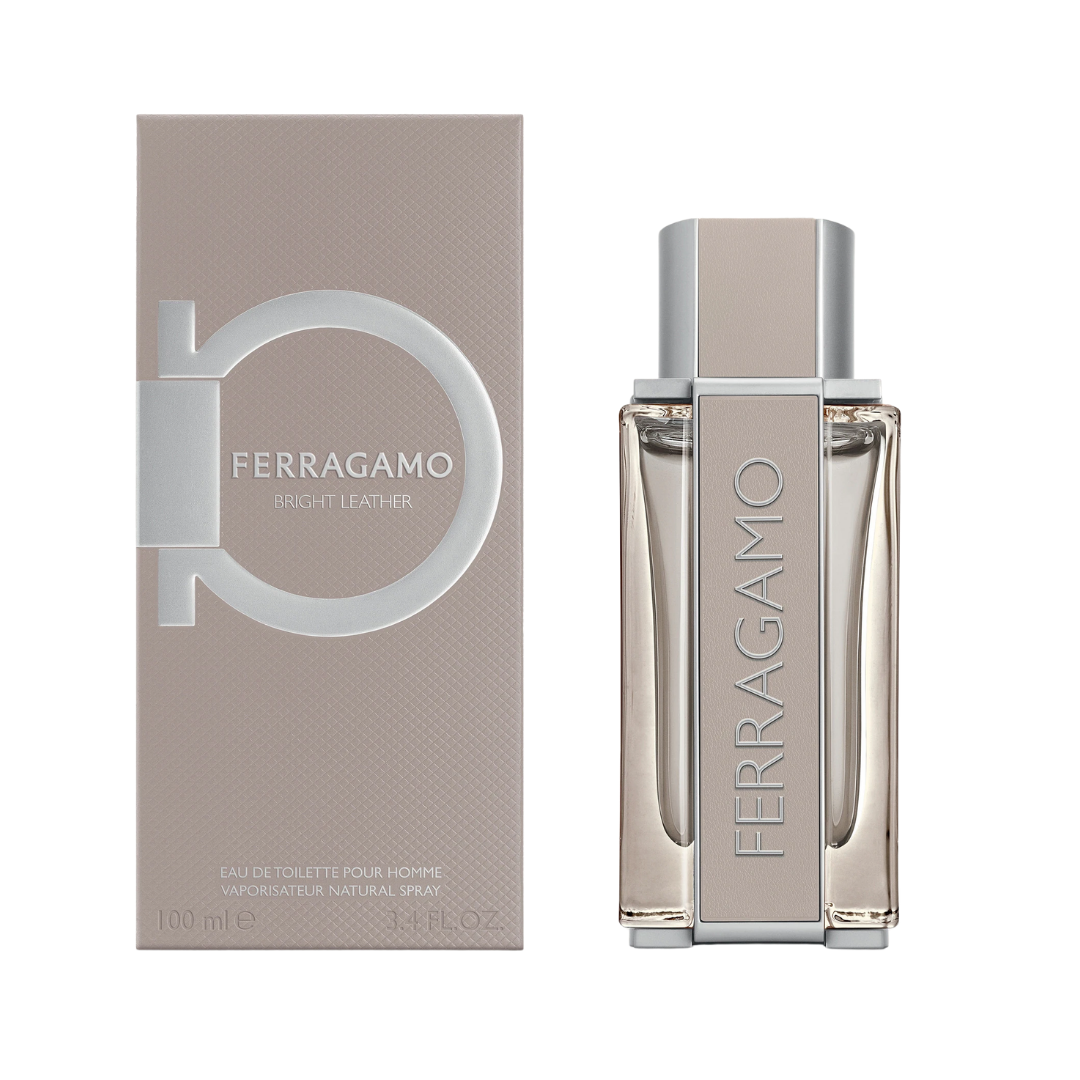 Salvatore Ferragamo Bright Leather 3.4 Oz Edt Men