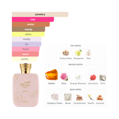 Rasasi Hawas Glitz For Her 3.4 Oz Edp Women