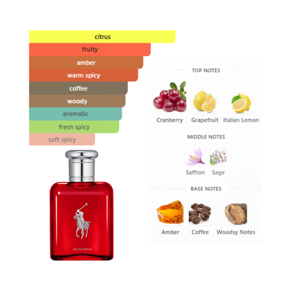 Ralph Lauren Polo Red 4.2 Oz Edp Men
