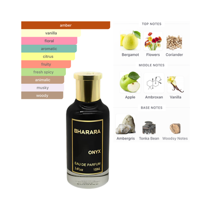 Bharara Onyx  3.4 Oz Edp Men