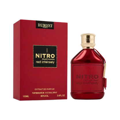 Dumont Nitro Red Intensely 3.4 Oz Edp Men