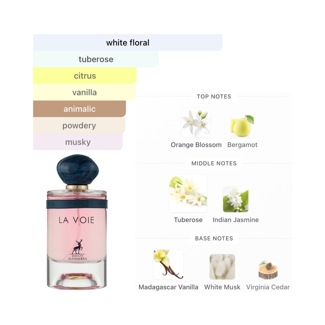 Maison Alhambra La Voie 3.4 Oz Edp Women