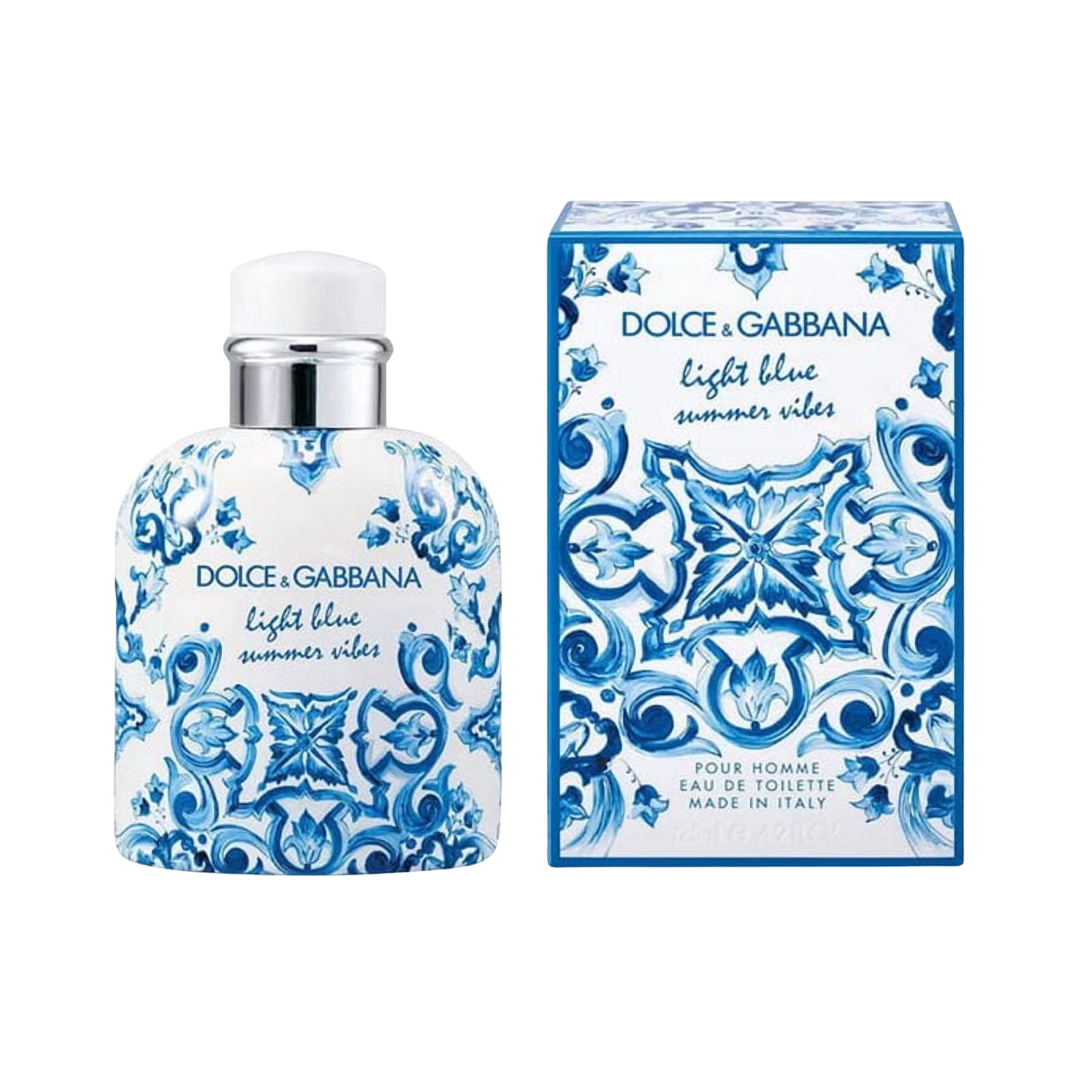 Dolce & Gabbana Light Blue Summer Vibes 4.2 Oz Edt Men