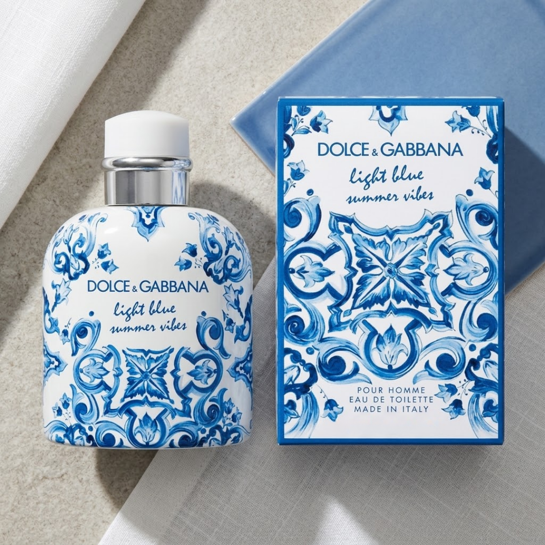 Dolce & Gabbana Light Blue Summer Vibes 4.2 Oz Edt Men